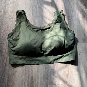 NWOT Torrid Green bralette